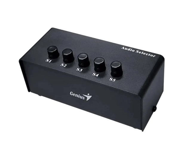 GENIUS STEREO SWITCHING BOX audio kontroler 