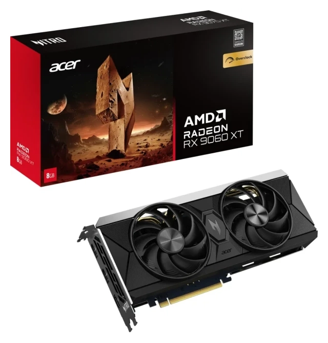 Grafička karta Acer AN RX9060XT 8G OC 8GB DDR6 128bit/2xDP/HDMI