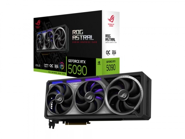 Graficka karta ASUS ROG-ASTRAL-RTX5090-O32G-GAMING  NVD/32GB/GDDR7/512bit/crna