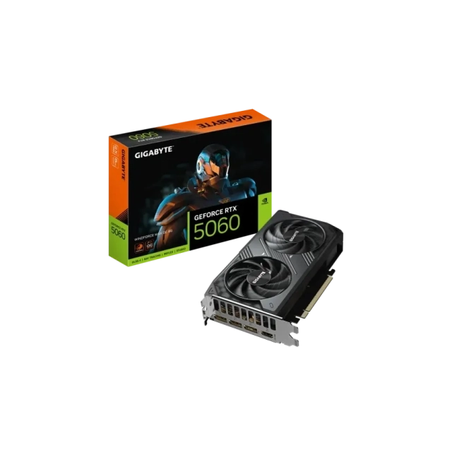 Grafička karta Gigabyte GeForce RTX 5060 Windforce OC GV-N5060WF2MAX OC-8GD 8GB GDDR7