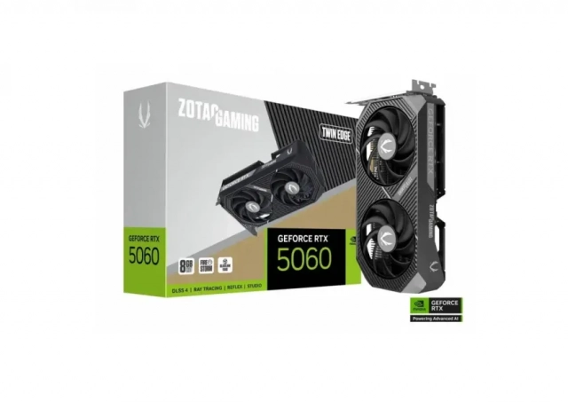 Grafička karta Zotac GAMING GeForce RTX 5060 Twin Edge 8GB DDR7 128 bit 3xDP/HDMI