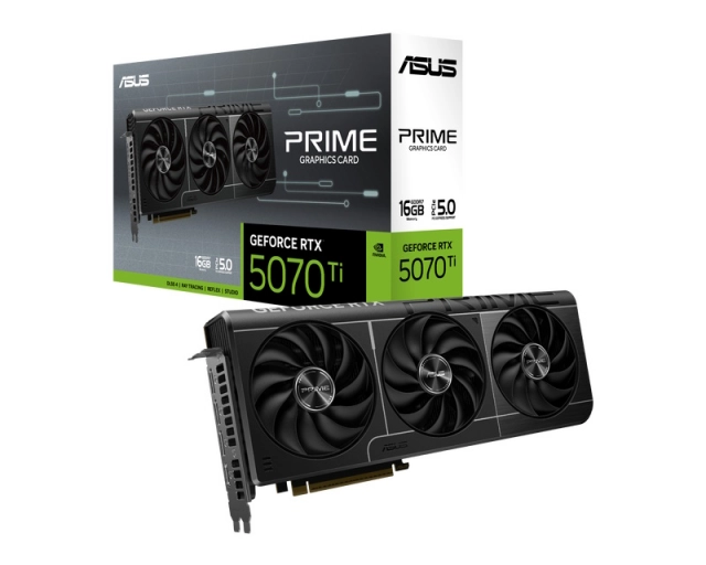 Graficke karte ASUS PRIME-RTX5070TI-O16G NVD/16GB/GDDR7/256bit/crna