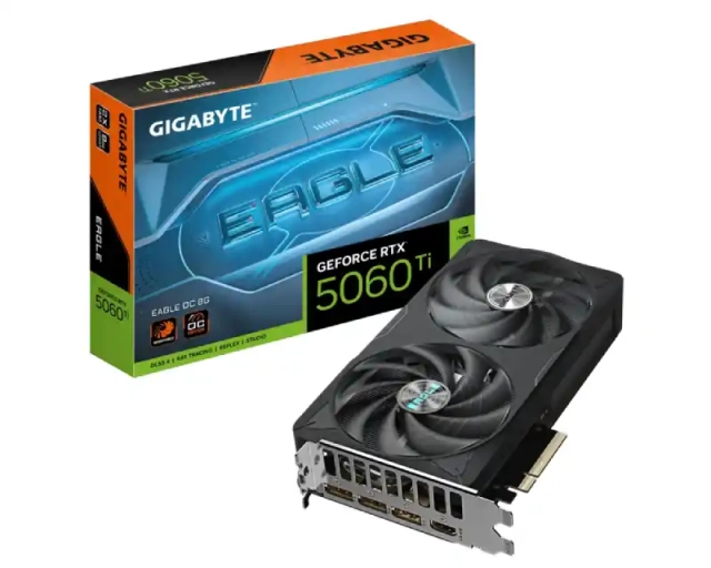 Graficke karte GIGABYTE GV-N506TEAGLE OC-8GD NVD/8GB/GDDR7/128bit/crna