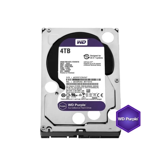Hard disk WD 4TB 256MB HDD-WD43PURZ