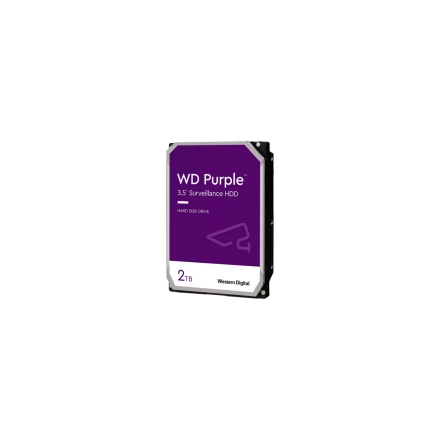 HDD AV WD Purple (3.5'', 2TB, 256MB, 5400 RPM, SATA 6 Gb/s)