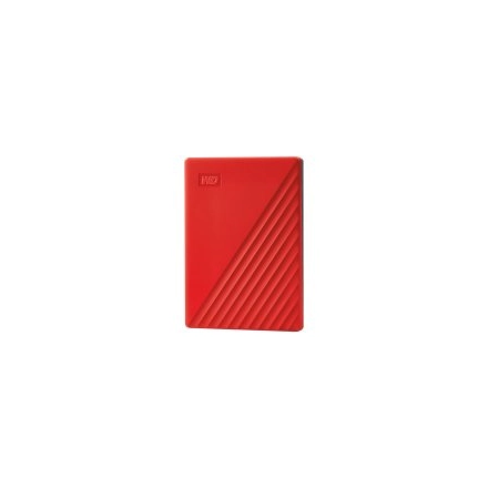 HDD External WD My Passport (2TB, USB 3.2) Red