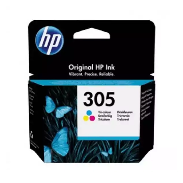 HP 305 Tri-color Original Ink Cartridge