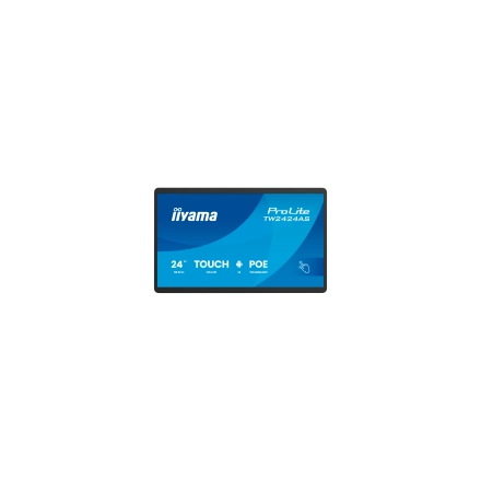 IIYAMA DS Monitor TW2424AS-B3P 24" Full HD In-cell PCAP 10pt interactive Touch Panel PC with Android OS, IPS panel technology, anti glare coating, PoE Technology and iiSignage