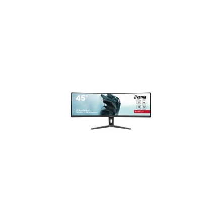 Iiyama G-MASTER Red Eagle GCB4580DQSN-B1LED monitor gaming curved 45" (44.5" viewable) 5120 x 1440 Dual Quad HD @ 165 Hz VA 450 cd/m² 3000:1 HDR400 0.8 ms 2xHDMI DisplayPort speakers black matte GCB4580DQSN-B1