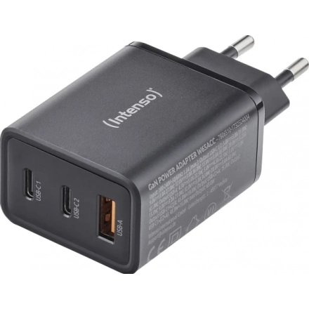 Intenso Power Adapter W65ACC GaN Black