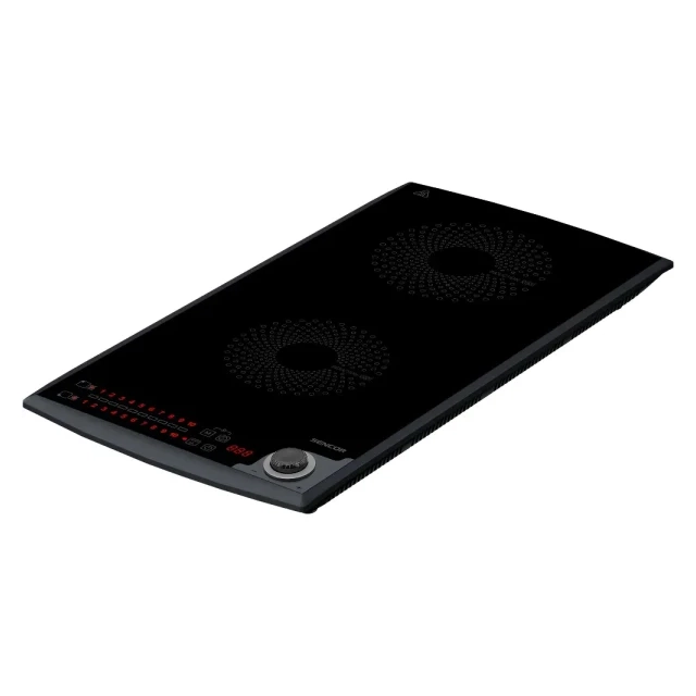 Inudukcioni rešo Sencor SCP 5414GY/dve ringle/snaga 1800+1300W