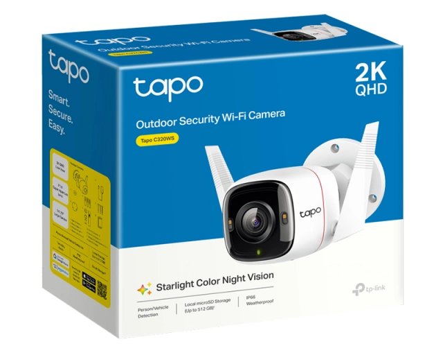 IP kamera TP-Link Tapo C320WS Wi-Fi QHD 2650x1440px