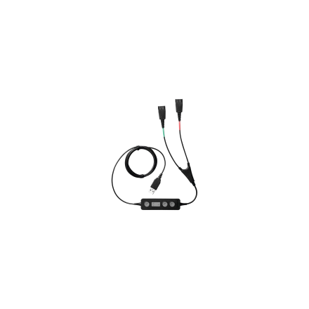 JABRA Link 265 USB with 2 QD Training cable with mute option