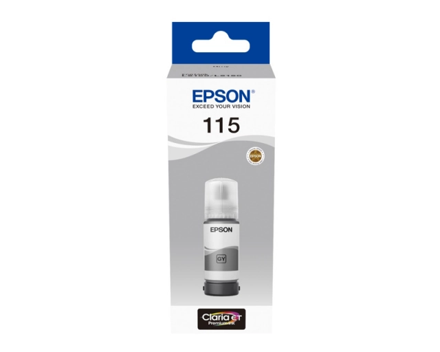Kertridž Epson C13T07D54A 115 Gray EkoTank Ink