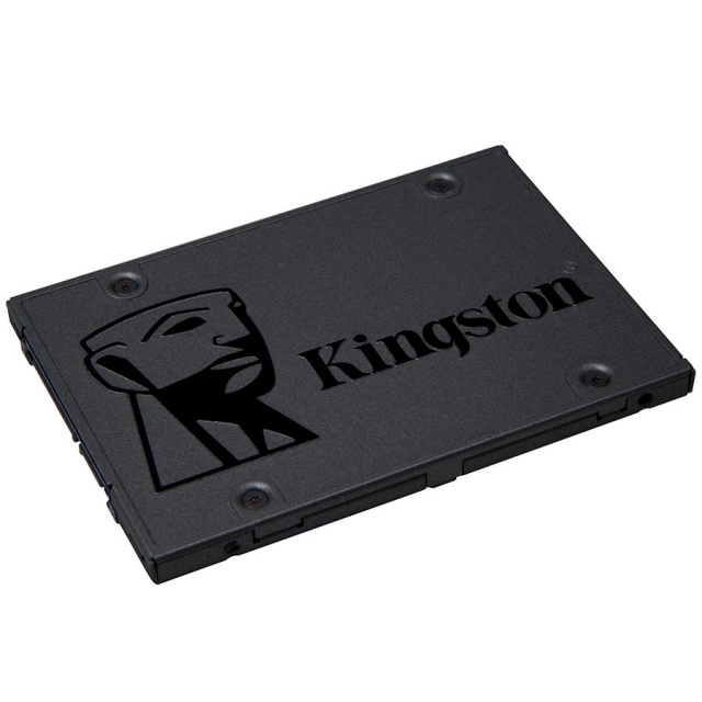 Kingston A400 480GB SSD, 2.5” 7mm, SATA 6 Gb/s, Read/Write: 500 / 450 MB/s