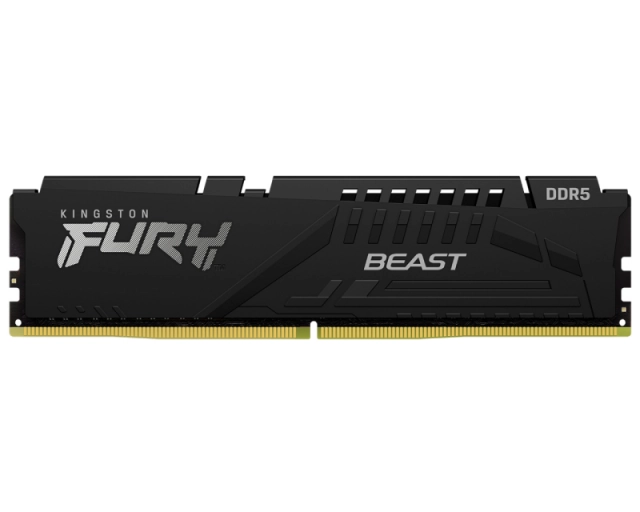 KINGSTON DIMM DDR5 32GB 6000MT/s KF560C30BBE-32 FURY Beast Black EXPO 