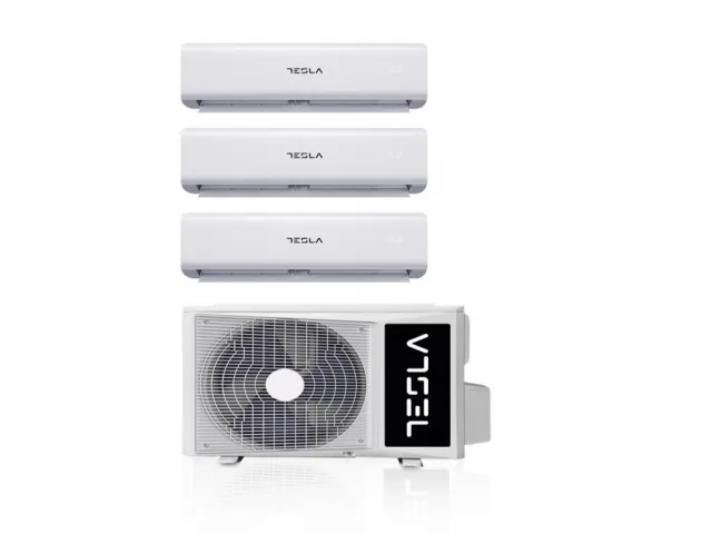 Klima sistem TESLA TGSJ3-D27C1/spoljašnja jedinica multi-split/R32/27000BTU/A++/A+/3 izlaza/bela