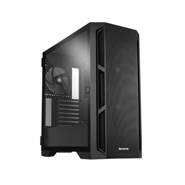 Kuciste Chieftec APEX AIR CRNO, EATX Gaming Case, Mesh, fans, GA-01B-M-OP