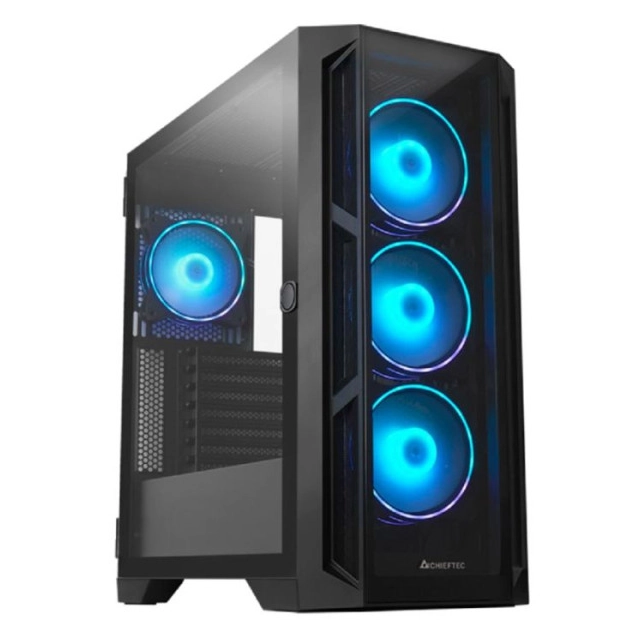 Kuciste Chieftec APEX TG ARGB Crni, EATX, GA-01B-TG-OP