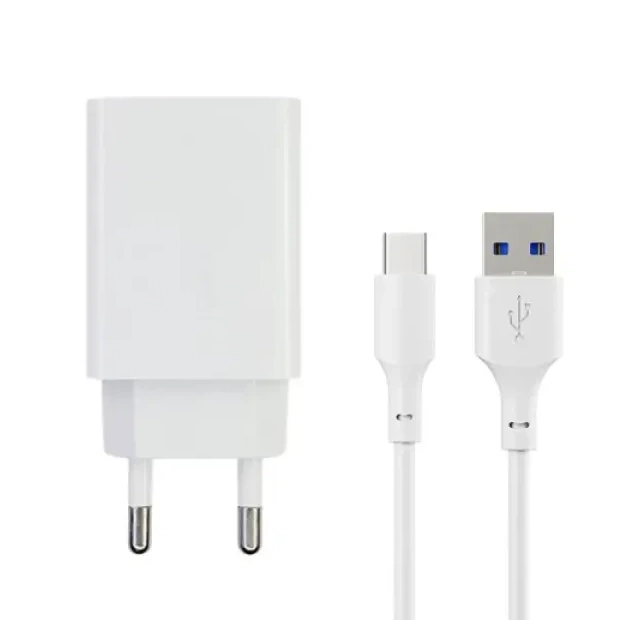 Kućni punjač Joko JK77 2.4A USB-A + Type C kabal