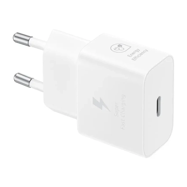 Kućni punjač Samsung EP-T2510-NWE 25W bez kabla beli