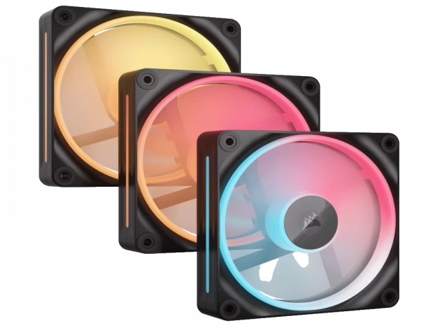 Kuler za PC CORSAIR iCUE LINK LX120-R/RGB/120mm/triple fan kit/crna