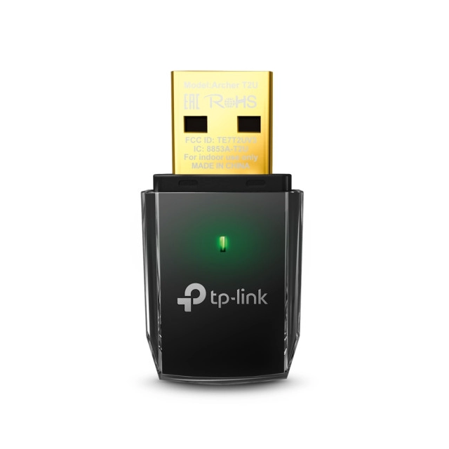 LAN MK TP-Link Archer T2U AC600 wireless 600Mb/s dual band USB