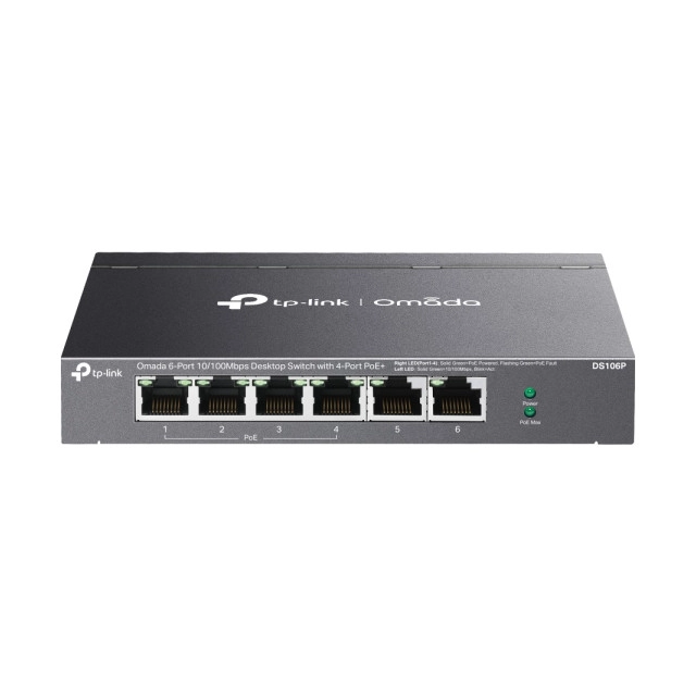 LAN Switch TP-Link DS106P 6x1G/4PoE/67W