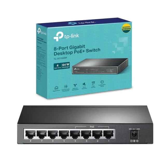 LAN Switch TP-LINK TL-SG1008P 8port 4- POE