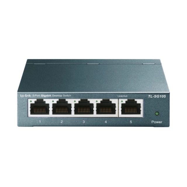 LAN Switch TP-LINK TL-SG105 Gigabit 10/100/1000Mbps metal