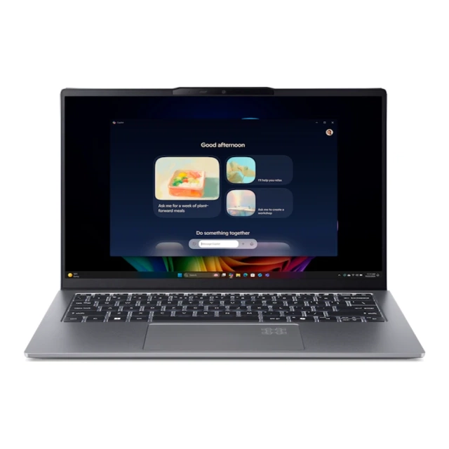 Laptop Acer Swift Go SFG14-64 14 OLED WUXGA/R7-AI 350/16GB/NVMe 1TB/Win11 home/srebrna