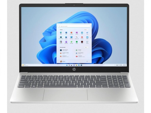 Laptop HP 15-fd1056nm 15.6"FHD AG/DOS/Core 3-100U/16GB/512GB/Natural silver/2g