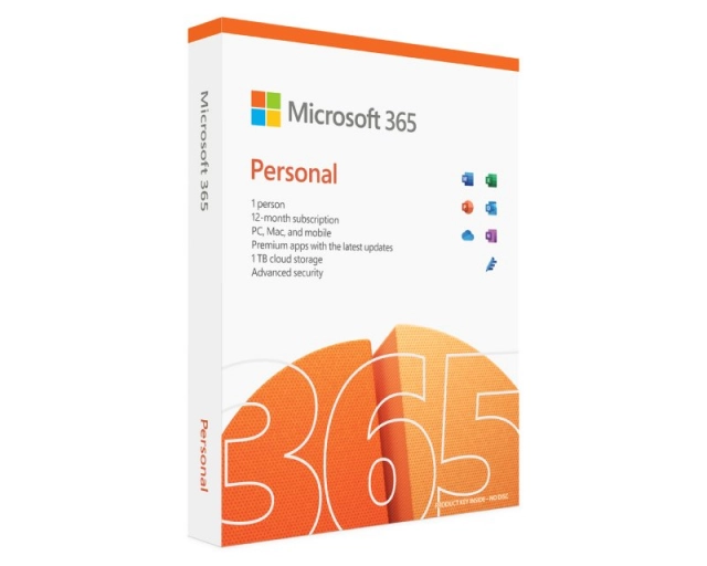 Licenca MICROSOFT Retail Microsoft 365 Personal FY25H2 /32bit/64bit/English/1 korisnik/1 godina