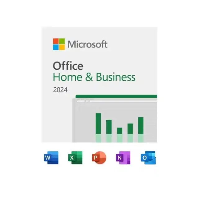 Licenca MICROSOFT Retail Office Home and Business 2024 English/PKC/1PC/1Mac