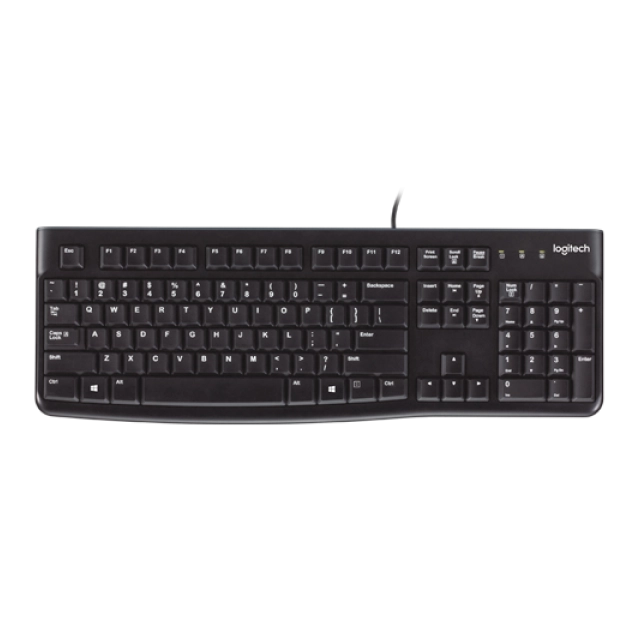 LOGITECH Corded Keyboard K120 - EER - US International layout