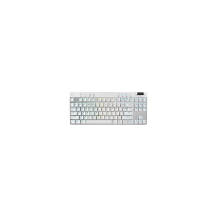 LOGITECH G PRO X TKL LIGHTSPEED Mechanical Gaming Keyboard - WHITE - US INT'L - TACTILE