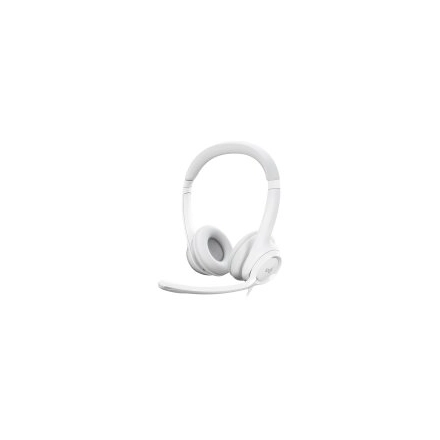 LOGITECH H390 Corded Headset - OFFWHITE - USB