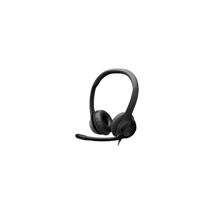 LOGITECH HEADSET-H390 USB-C Computer Headset-MIDNIGHT BLACK-USB-N/A-EMEA28i-935-USB-C