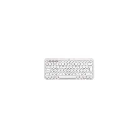 LOGITECH K380S Multi-Device Bluetooth Keyboard - TONAL WHITE - US INT'L