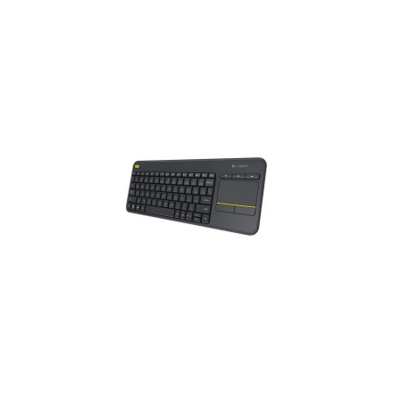 LOGITECH K400 Plus Wireless Touch Keyboard - BLACK - HRV-SLV-SRB