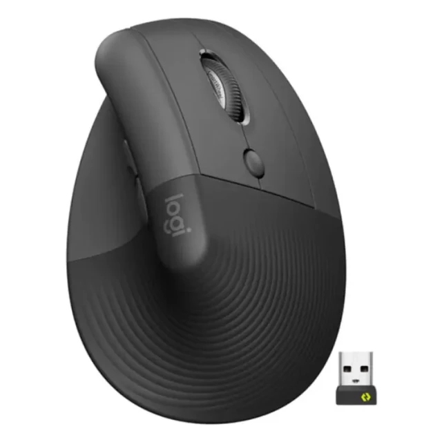 LOGITECH Lift Bluetooth Vertical Ergonomic Mouse - GRAPHITE/BLACK - B2B