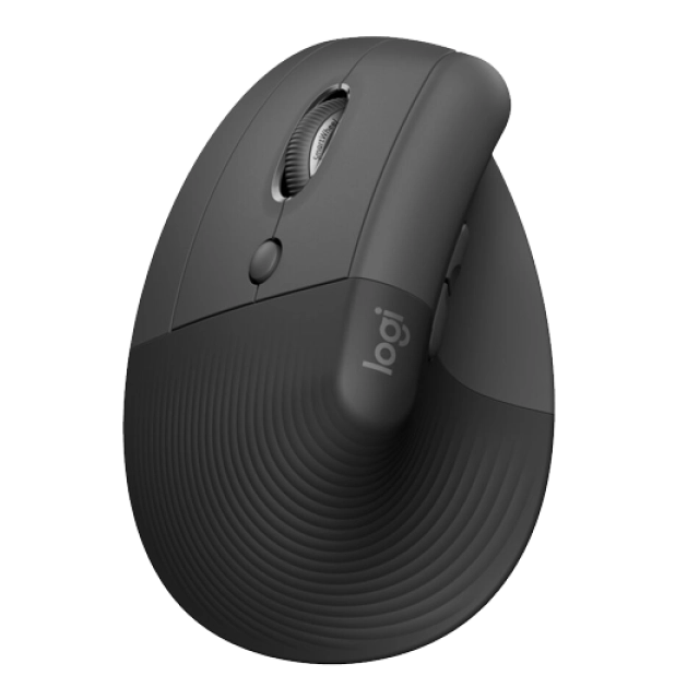 LOGITECH Lift Left Bluetooth Vertical Ergonomic Mouse - GRAPHITE/BLACK
