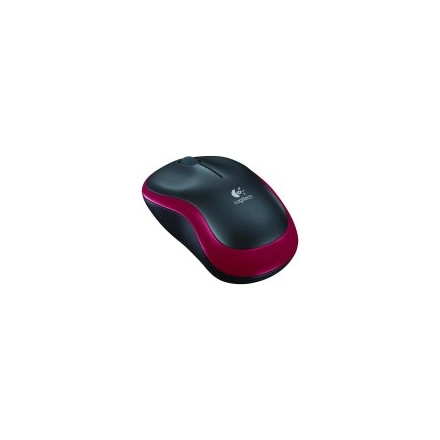 LOGITECH M185 Wireless Mouse - RED - EWR2