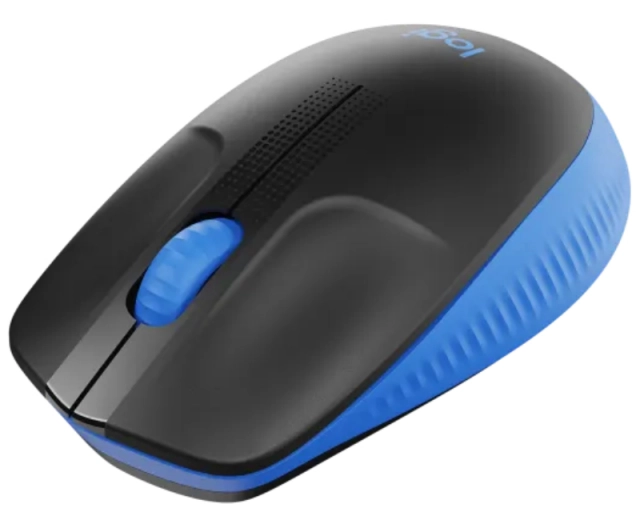 LOGITECH M190 Wireless Mouse - BLUE