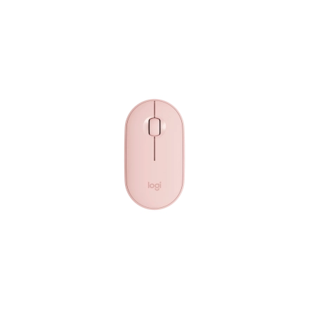 LOGITECH M350S Pebble 2 Bluetooth Mouse - TONAL ROSE