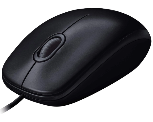 LOGITECH M90 Corded Mouse - GREY - USB - EWR2
