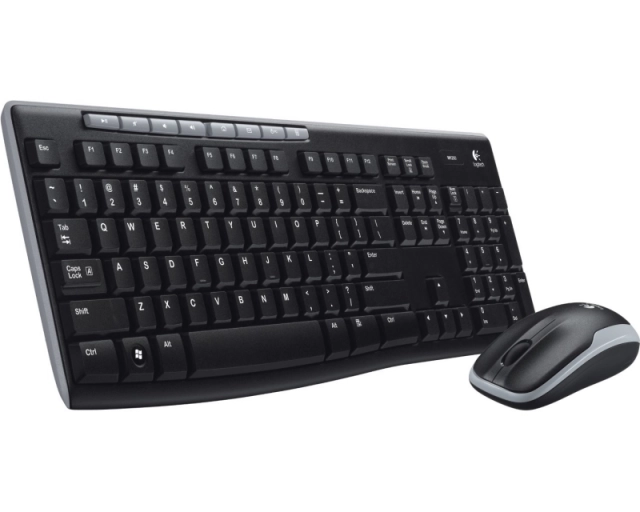 LOGITECH MK270 Wireless Combo - BLACK - US INT'L - EER