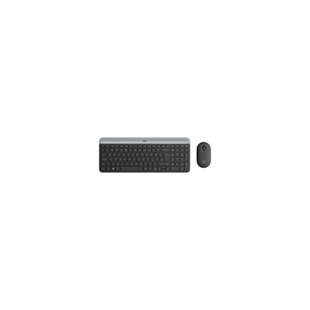 LOGITECH MK470 Slim Wireless Combo - GRAPHITE - US INT'L