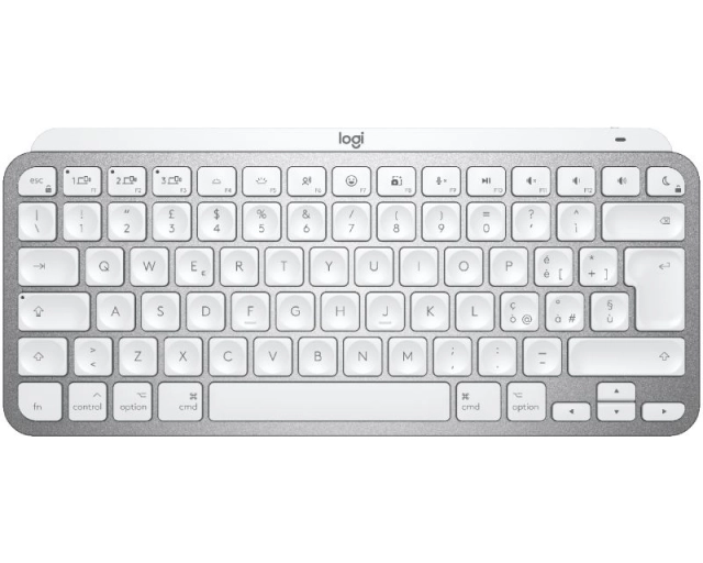 LOGITECH MX Keys Mini Bluetooth Illuminated Keyboard - PALE GREY - US INT'L