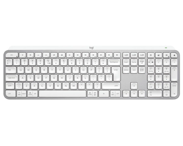 LOGITECH MX Keys S Bluetooth Illuminated Keyboard - PALE GREY - US INT'L